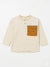 Zara Baby Boy's White & Brown Blouse | Zara In Lebanon