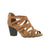 Easy Street Women's Cognac Amaze Block Heeled Sandals | Easy Street In Lebanon