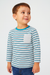 Epic Threads Boy's Multicolor Stripe Slate Long-Sleeve Blouse | Epic Threads In Lebanon