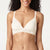 Warners Women's Light Beige Lace-Trimmed Contour Bra