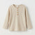 Zara Boy's Light Beige Ribbed Knit Button Blouse | Zara In Lebanon
