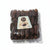Packaged dates with a visible label on a white background