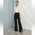Calvin Klein Women's Black Tailored Knit Pull-On Flare Leg Pants