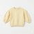 Zara Baby Girl's Light Yellow Plain Sweatshirt | Zara In Lebanon