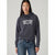 Levi's Women's Dusty Blue Chest Logo Print Hoodie