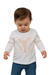 Sinsay Baby Girl's White Sweatshirt ANFK785