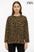 Zara Women's Brown Animal Printed Long-Sleeve Blouse |Zara in Lebanon