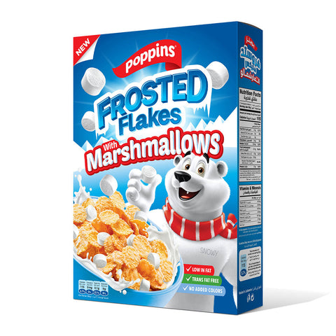 Poppins Frosted Flakes With Marshmallows 350g
