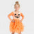Mad Engine Girl's Orange Halloween Pumpkin Jack-o'-lantern Tulle Dress | Mad Engine In Lebanon