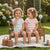 Sinsay Girl's Light Blue & Pink Horizontal Striped Pack Of 2 Bodysuits