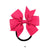 Ribbed bow candy color scrunchie