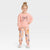 Bluey Girl's Pink Bingo Floral Cozy Fleece Sweatshirt with Tulle Bow and Pants Set | Bluey In Lebanon
