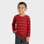 Cat & Jack Boy's Dark Red Long Sleeve Relaxed Blouse | Cat & Jack In Lebanon