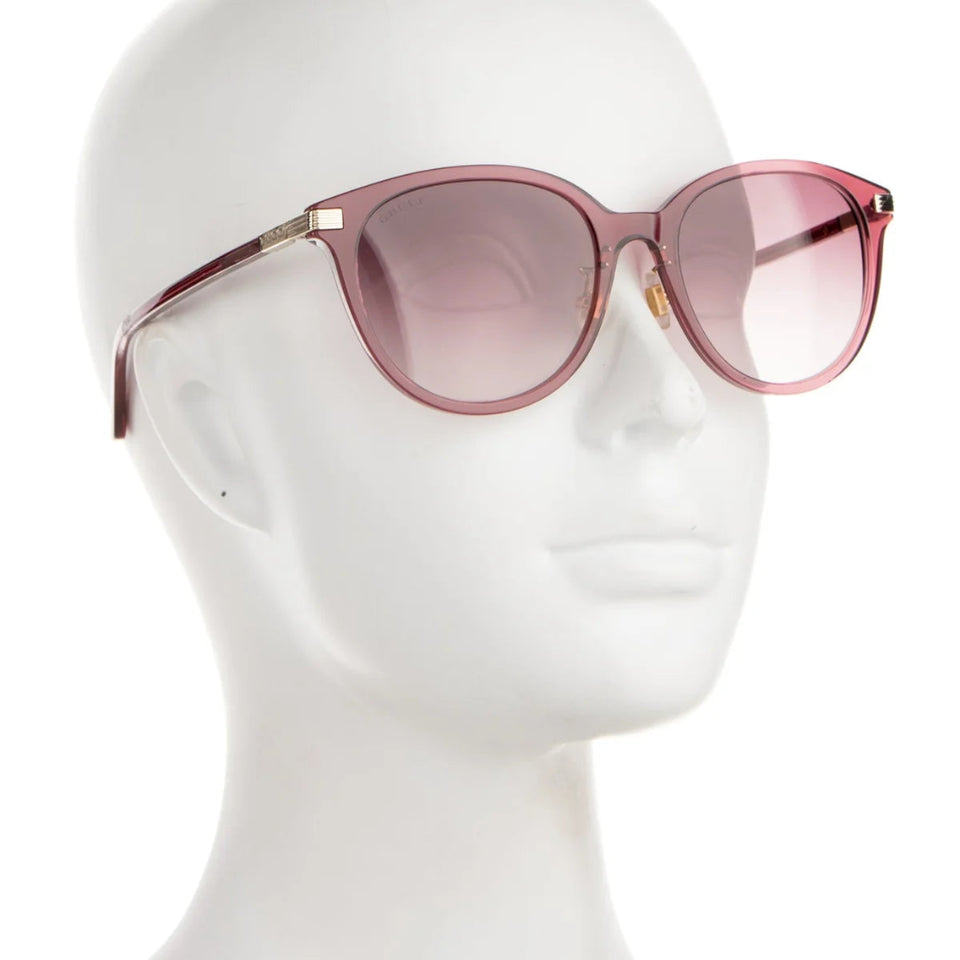 Gucci Women's Purple Oversize Gradient Sunglasses