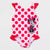 Disney Baby Girl's Pink/Red Minnie Mouse One Piece Swimsuit | Disney In Lebanon