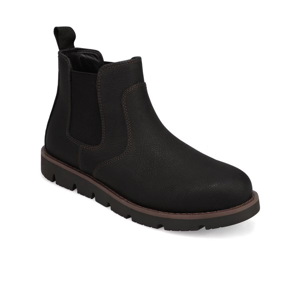 Dockers Men's Black Dylan Rugged Chelsea Boot