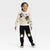 Bluey Boy Black & White Halloween Print Pullover Sweatshirt and Ghost Jogger Set | Bluey in Lebanon