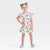 Bluey Baby Girl's Ivory 2pc Bluey Strawberry Top & Skort Set |Bluey in Lebanon