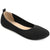 Journee Collection Women's Black Maryann Knit Ballet Flats | Journee Collection In Lebanon