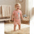 Sinsay Baby Girl's Pink Short-Sleeve Seahorse T-Shirt and Seashell Print Shorts Pajama Set