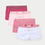 Sinsay Girl's Multi Pink Cat Face & Polka Dots 4 Pack Boxers