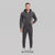 Blu Rock Men's Grey Zip Up Jacket