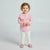 Sinsay Girl's Pink All-Over Heart Printed & Ruffled Chest Jacket