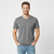 Black Ice Men's Premium Gray V-Neck T-Shirt | Black Ice in Lebanon
