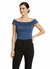 Lauren Ralph Lauren Women's Blue Knit Top | Lauren Ralph Lauren in Lebanon