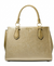 Michael Kors Women's Gold Marilyn Medium Leather Satchel|Michael Kors In Lebanon
