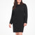 Dalia Women's Black Long Sleeve Sweater Dress