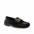 Annie Klein Women's Black Chrystie Moccasin Driver Loafers