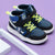 Sinsay Boy's Dark Blue High-Top Sneakers