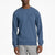 Puma Men's Dusty Blue Textured Long-Sleeved Sweatshirt