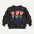 Zara Girl's Washed Black With Flowers Printed Sweatshirt | Zara in Lebanon