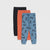Sinsay Boy's Multicolor 3-Pack Elastic Waistband Sweatpants