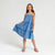 Sinsay Girl's Blue Layered Denim Dress