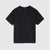 Sinsay Women's Black Chest Side Pocket Short Sleeve T-Shirt