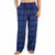 Club Room Men's Blue Checked Flannel Pajama Bottom