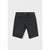 Sinsay Men's Washed Black Regular Fit Distressed Denim Short