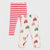 Sinsay Baby Girl's Multicolor 2-Pack Striped & Bow Printed Leggings