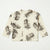 Zara Baby Boy’s Cream /Grey Floral Leaf Printed Long-Sleeve Blouse | Zara in Lebanon