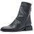 Steve Madden Women's Black Leather Nexie Ankle Boot