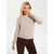 Sinsay Women's Beige Crew Neck Knit Blouse