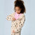 Sinsay Girl's Light Beige & Black Polka Dots Front Pockets Jacket