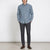 Ted Baker Men's Blue Long Sleeve Button-Up Shirt