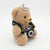 BCB Generation Women's Brown Bear Bag Charm