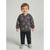 Sinsay Boy's Grey All-Over Printed Crew Neck Jacket