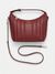 Dkny Womens's Dark Red Studded Quilted Small Flap Shoulder Bag | Dkny in Lebanon