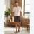 Sinsay Men's Multicolor Plaid With Elastic Waistband Shorts